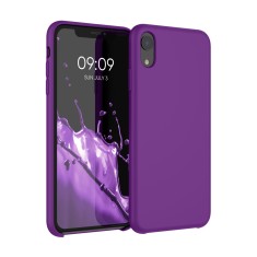 Husa pentru Apple iPhone XR, Silicon, Violet, 45910.82 foto