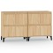 Dulapuri, 2 buc, stejar sonoma, 60x35x70 cm, lemn prelucrat