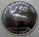 7.327 ERITREA 50 CENTS 1997, Africa