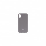 Husa Compatibila cu Apple iPhone XS Max Roar Colorful Jelly Case - Gri Mat, Silicon, Carcasa
