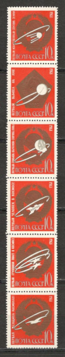 U.R.S.S.1963 Cosmonautica-streif MU.224