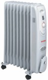 Calorifer electric Zass ZR 09C, 9 elementi, 2000W, 3 trepte, termostat, protectie la supraincalzire
