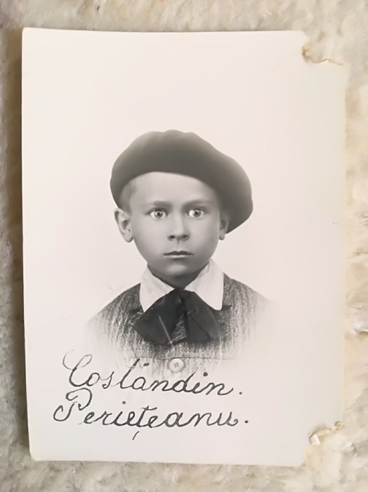 Foto CONSTANDIN PERIETEANU anii 30-40 Opera Romana Bucuresti semnatura 8 x 6,5