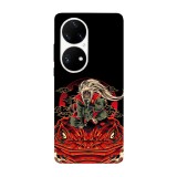 Husa compatibila cu Huawei Nova Y70 model Jiraiya sensei, Silicon, TPU, Viceversa, Transparent, Carcasa