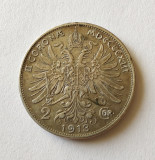 Austria - 2 Corona 1913 - Argint
