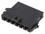 Mufă cablu-cablu tată Mega-Fit 5,7mm 6 pini 23A drept, MOLEX