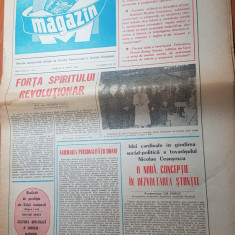 ziarul magazin 22 martie 1980-15 ani de cand ceusescu este conducatorul tarii