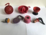 LOT DE 7 USTENSILE ROMANESTI DE BUCATARIE DIN ERA COMUNISTA