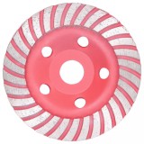 Cumpara ieftin Disc de polizare diamantat tip cupă, cu turbo, 125 mm