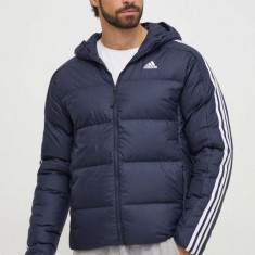 adidas geaca de puf barbati, culoarea albastru marin, de iarna