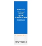 Cremă tratament antiacnee Amazon Basics Acne Medication, 10% peroxid de benzoil, 28 g