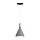 Cumpara ieftin Lustra Jedren metal gri 18x18x100 cm