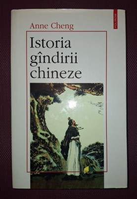 ANNE CHENG - ISTORIA GANDIRII CHINEZE foto