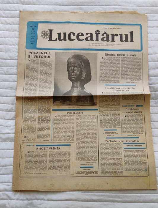 Ziarul LUCEAFĂRUL (3 iunie 1989) Nr. 22