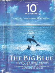 Caseta audio The Big Blue - soundtrack music Eric Serra, originala foto