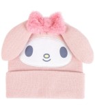 Șapcă de iarnă roz pentru copii HELLO KITTY cu urechi