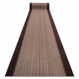 Traversa anti-alunecare Carnaby maro, 100 cm, Dreptunghi, Polipropilena