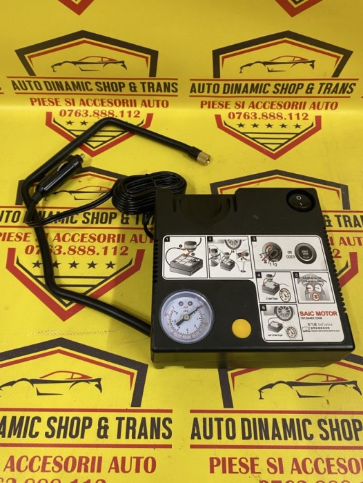Compresor auto umflat roti original SAIC MOTOR MG 10150401 Neutilizat