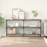 vidaXL Masă de consolă Stejar Artizanal 150 x 29 x 75 cm 882218
