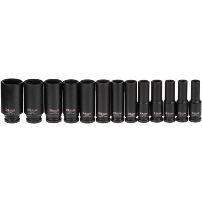 Set, trusa, chei&amp;nbsp;tubulare de impact, 1/2&amp;quot;, 13 buc,&amp;nbsp;10-30 mm, Richmann Exclusive&amp;nbsp; GartenVIP DiyLine foto