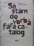 SA STAM DE VORBA FARA CATALOG-MIRCEA SANTIMBREANU-279022