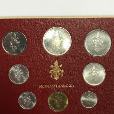 Vatican set lire 1976 contine 500 lire argint foto