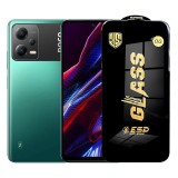 Folie de Protectie pentru Xiaomi Poco X5, TEO, Sticla Securizata ESD, Margini Negre, Rezistenta la Zgirieturi, Antistatica, 0.35 mm, Transparenta