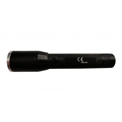Lanterna de mana elSales ELS-Q106 cu zoom , putere LED 3 W , negru foto