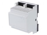 Carcasă pentru şină DIN 90mm x 70mm x 58mm gri Nr. mod 4
