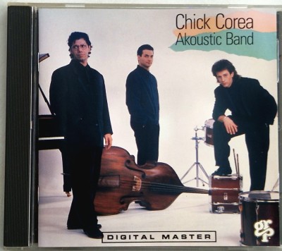 Chick Corea Akoustic Band &amp;lrm;&amp;ndash; Chick Corea Akoustic Band VG / VG+ cd muzica latin jazz _ GRP, Europa foto