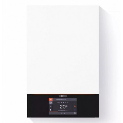 Centrala termica in condensare Viessmann Vitodens 200-W B2HE 32 kW, cu afisaj tactil color 3.5&amp;amp;quot; doar incalzire foto