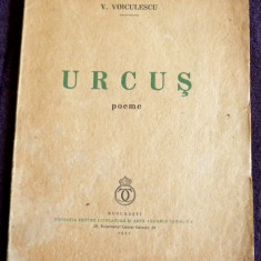 V. Voiculescu - Urcus (versuri), poezii editie princeps 1937