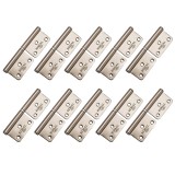 Cumpara ieftin Balama din metal pentru fereastra, universala, saten, 10 buc / set