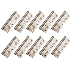 Balama din metal pentru fereastra, universala, saten, 10 buc / set