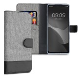 Husa pentru Motorola Moto G200 5G, Textil, Gri, 57007.22, kwmobile