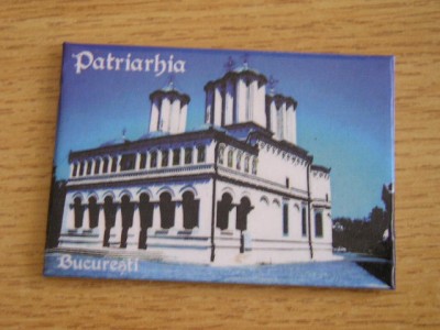 D1 - Magnet frigider - tematica turism - Bucuresti - Romania 6 foto