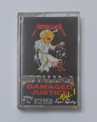 Caseta Audio Metallica - Damaged Justice Vol. 1 (VEZI DESCRIEREA) foto