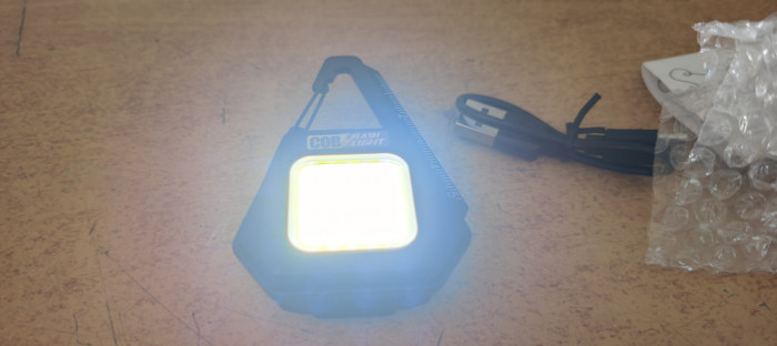 Lanterna de lucru COB Mini Keychain, lanterne de urgență