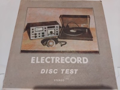 Disc test Electrecord foto