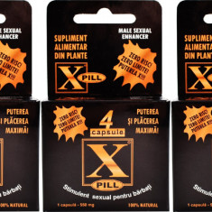 Set 3 Bucati - Stimulent Sexual Barbati X-PILL 4 Capsule