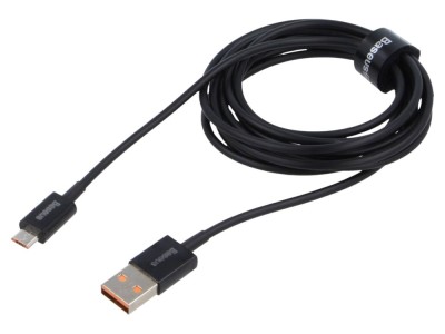 Cablu USB 2.0 High Speed A la B micro 2m 2A foto