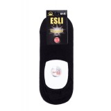 Tălpici subțiri din bumbac, fără cusături, Esli C-MI-03 - Gri, 27 (42-43)