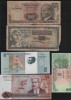 Set 5 bancnote de prin lume adunate (cele din imagini) #37, Europa