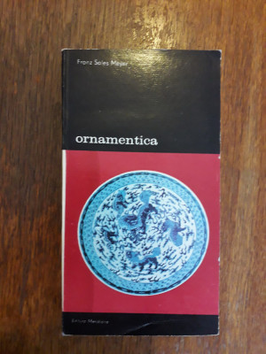 Ornamentica vol. 2 - Franz Sales Meyer / R4P3F foto