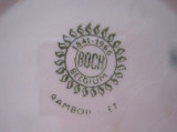 1941-1966 Vintage Boch Belgium Rambouillet Plate