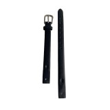 Bratara ceas Cyrax, compatibila ceas Fossil ES4000, 8 mm, din piele, negru