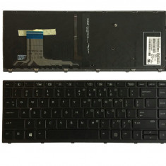 Tastatura Laptop, HP, Zbook Studio G3, Zbook Studio G4, 841681-001, iluminata, cu rama, layout US