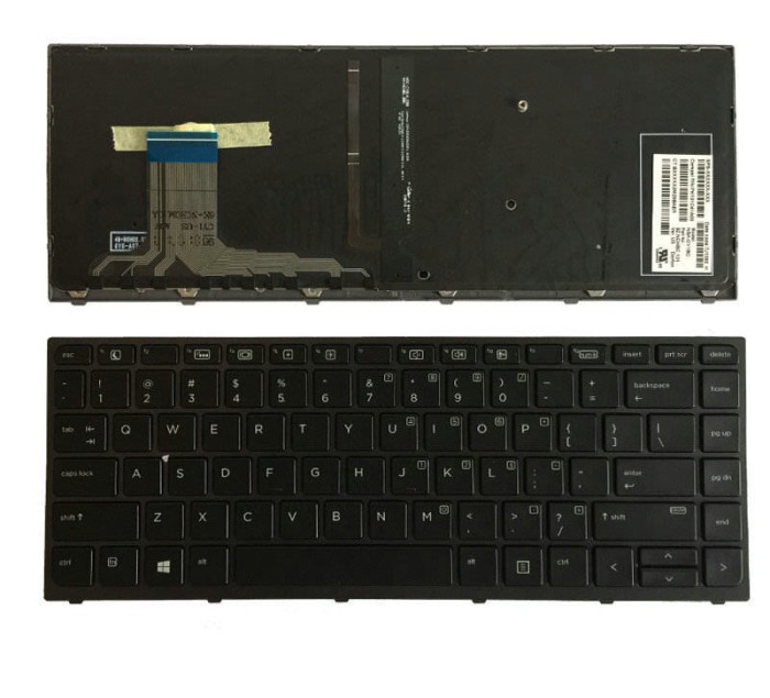 Tastatura Laptop, HP, Zbook Studio G3, Zbook Studio G4, 841681-001, iluminata, cu rama, layout US