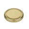 Set 50 capace, cu filet, pentru borcane, FI 53 mm