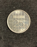 Moneda 25 cenți 1998 Olanda, Europa